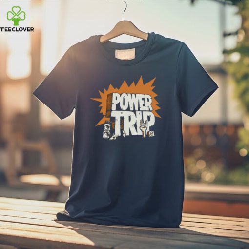 The Hand Drawn Rock Logo PowerTrip 2023 Fan Gifts T Shirt