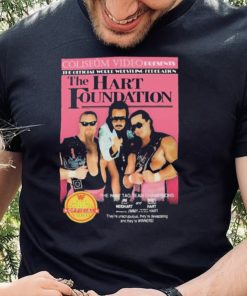 The Hart Foundation Coliseum Home Video Cover Shirt