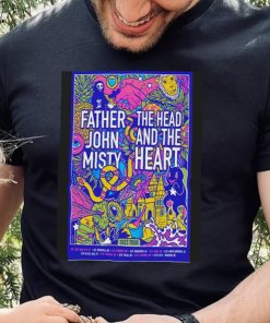 The Head And The Heart & Father John Misty 2023 Tour Poster Shirt