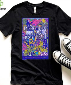 The Head And The Heart & Father John Misty 2023 Tour Poster Shirt