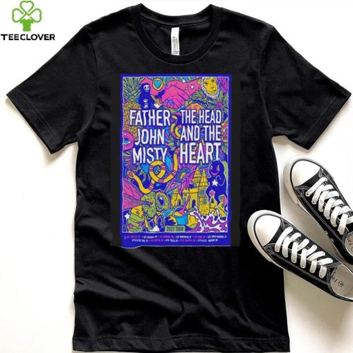 The Head And The Heart & Father John Misty 2023 Tour Poster Shirt