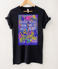 The Head And The Heart & Father John Misty 2023 Tour Poster Shirt