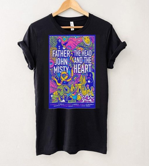 The Head And The Heart & Father John Misty 2023 Tour Poster Shirt