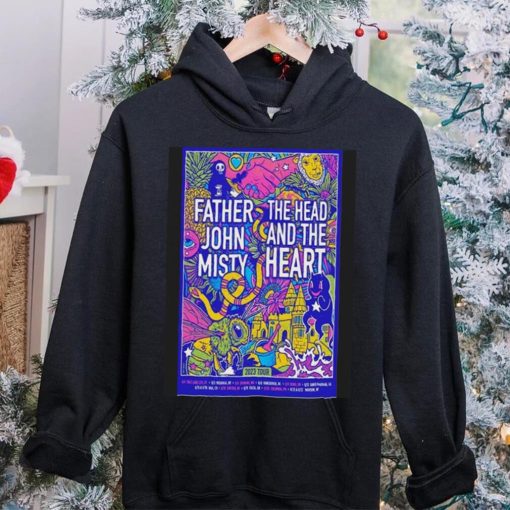 The Head And The Heart & Father John Misty 2023 Tour Poster Shirt