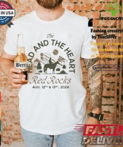 The Head And The Heart Red Rocks 2024 Event Shirt