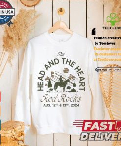The Head And The Heart Red Rocks 2024 Event Shirt