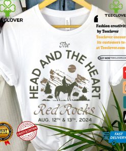 The Head And The Heart Red Rocks 2024 Event Shirt
