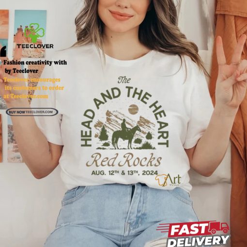 The Head And The Heart Red Rocks 2024 Event T Shirt