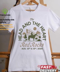 The Head And The Heart Red Rocks 2024 Event T Shirt