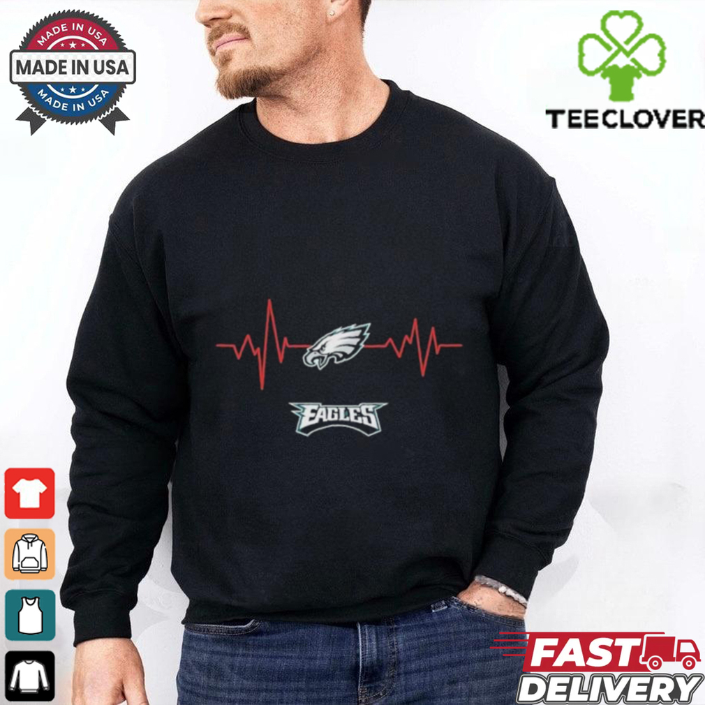 The Heartbeat Of Philadelphia Eagles T Shirts The Heartbeat Of Philadelphia Eagles T Shirts