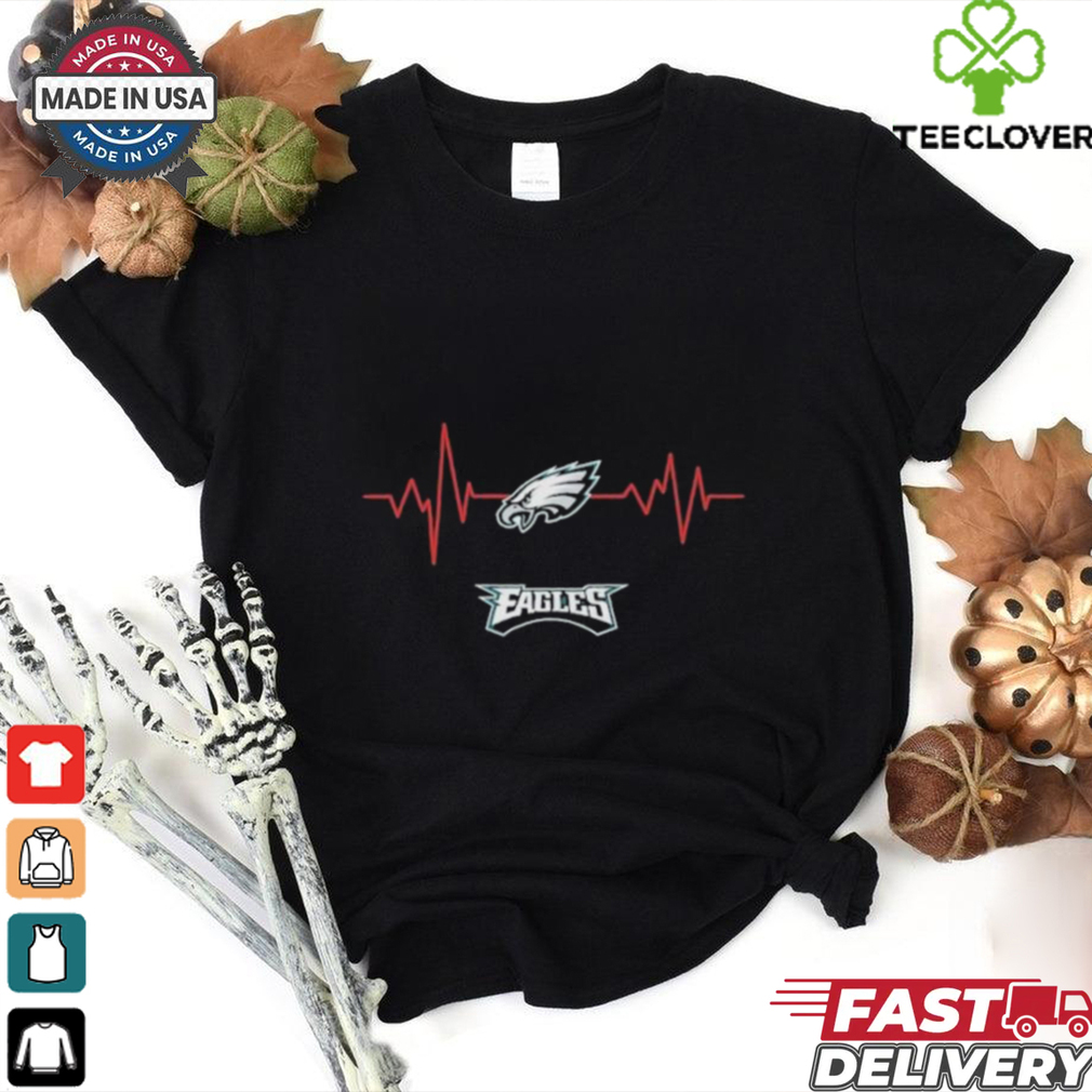 The Heartbeat Of Philadelphia Eagles T Shirts The Heartbeat Of Philadelphia Eagles T Shirts