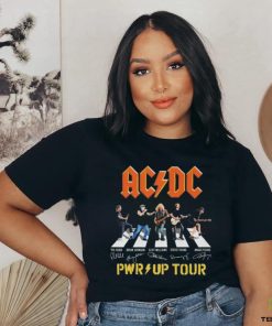 The High Voltage Album ACDC PWR Up Tour 2024 Abbey Road Signs Shirt