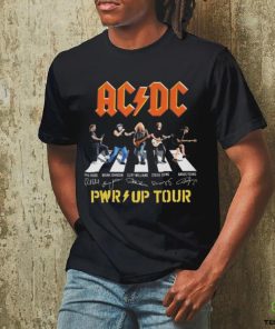 The High Voltage Album ACDC PWR Up Tour 2024 Abbey Road Signs Shirt