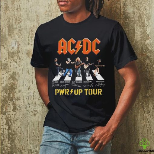 The High Voltage Album ACDC PWR Up Tour 2024 Abbey Road Signs Shirt