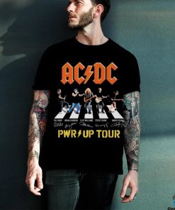 The High Voltage Album ACDC PWR Up Tour 2024 Abbey Road Signs Shirt