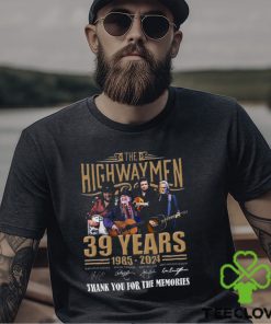 The Highwaymen 39 Years 1985 – 2024 Thank You For The Memories T Shirt