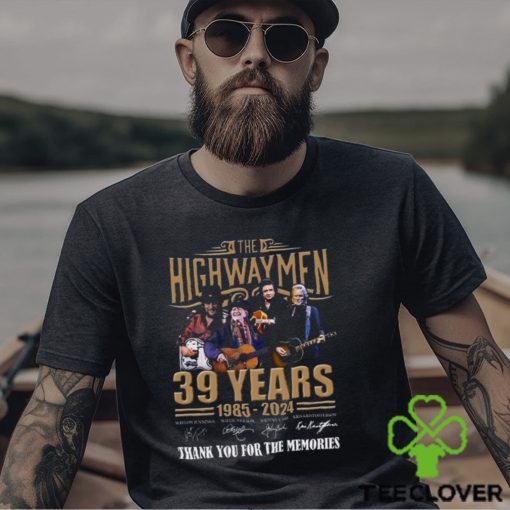 The Highwaymen 39 Years 1985 – 2024 Thank You For The Memories T Shirt