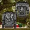 The Hobbit Bifur Iron Hill Dwarves Snowflake Pattern Holiday Ugly Christmas Sweater