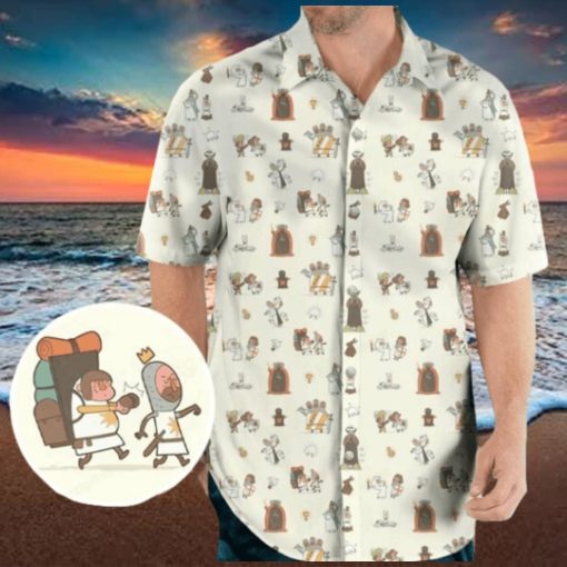 The Holy Grail Pattern Monty Python Hawaiian Shirt