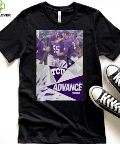 The Horned Frogs TCU Advance To The 2023 NCAA Super Regionals Road To Omaha Shirt