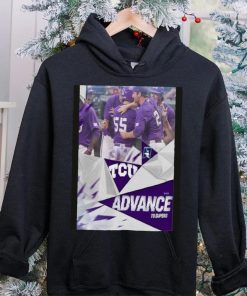The Horned Frogs TCU Advance To The 2023 NCAA Super Regionals Road To Omaha Shirt