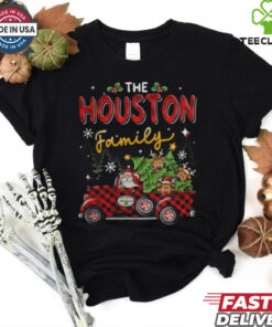 The Houston Family Name Gift Christmas Shirt