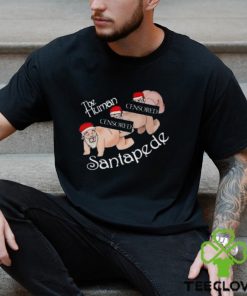 The Human Santapede Christmas T Shirt