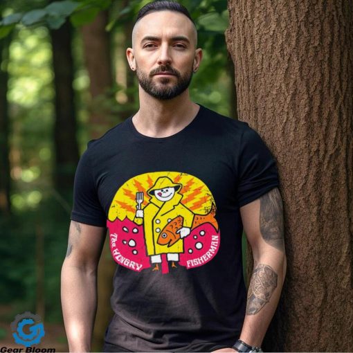The Hungry Fisherman Seafood Restaurant logo shirt