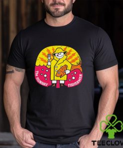 The Hungry Fisherman Seafood Restaurant logo shirt