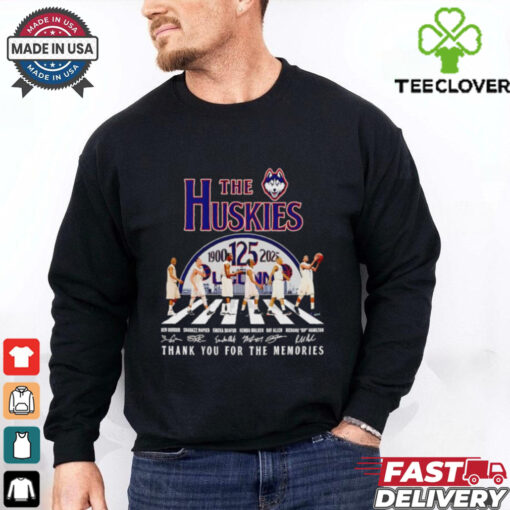 The Huskies 1900 2025 Abbey Road thank you for the memories shirt
