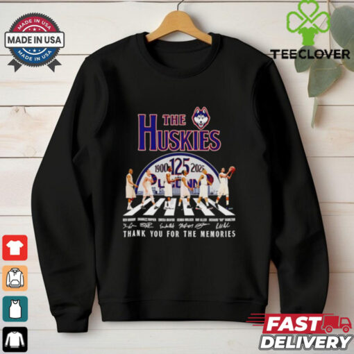 The Huskies 1900 2025 Abbey Road thank you for the memories shirt