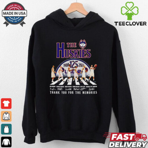 The Huskies 1900 2025 Abbey Road thank you for the memories shirt
