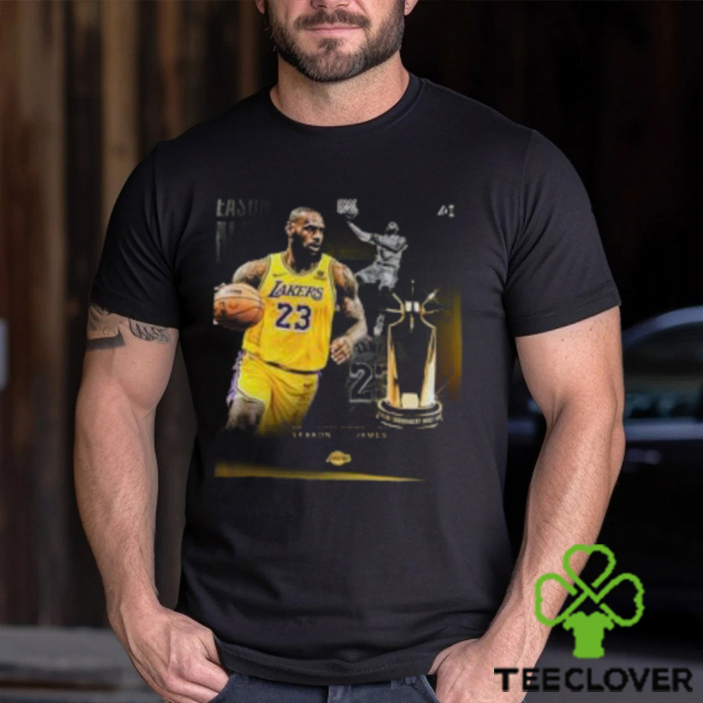 The Inaugural 2023 NBA In Season Tournament MVP Is LeBron James Of Los Angeles Lakers Classic T Shirt The Inaugural 2023 NBA In Season Tournament MVP Is LeBron James Of Los Angeles Lakers Classic T Shirt