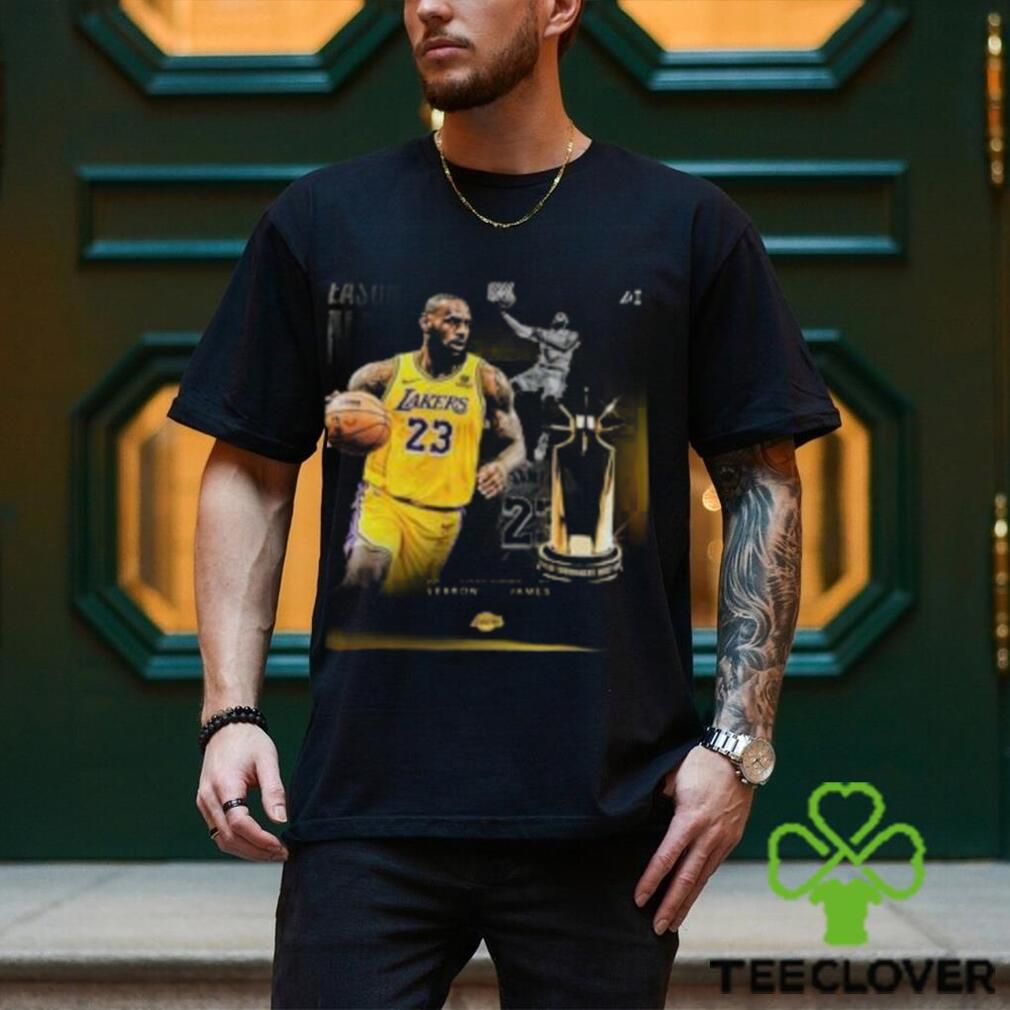 The Inaugural 2023 NBA In Season Tournament MVP Is LeBron James Of Los Angeles Lakers Classic T Shirt The Inaugural 2023 NBA In Season Tournament MVP Is LeBron James Of Los Angeles Lakers Classic T Shirt
