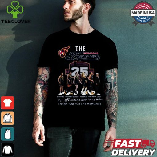 The Indiana Fever WNBA Thank You For The Memories T Shirt