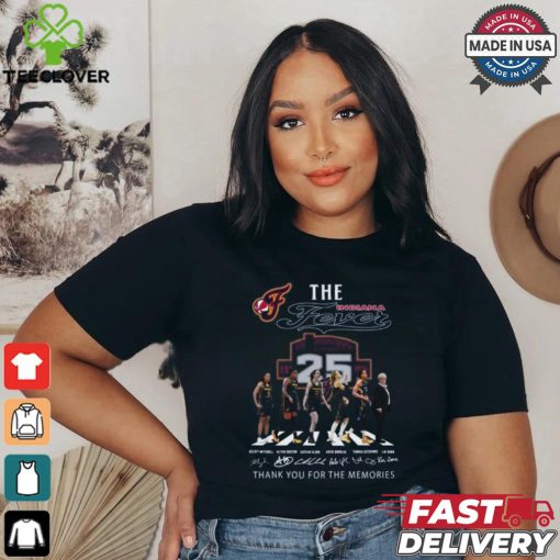 The Indiana Fever WNBA Thank You For The Memories T Shirt
