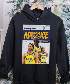 The Indiana Pacers Advance To The Second Round 2024 NBA Playoffs T Shirt