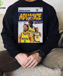 The Indiana Pacers Advance To The Second Round 2024 NBA Playoffs T Shirt