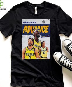 The Indiana Pacers Advance To The Second Round 2024 NBA Playoffs T Shirt