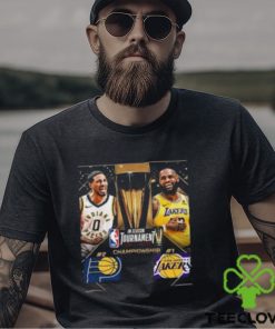 The Indiana Pacers And Los Angeles Lakers Meet In The First Ever NBA In Season Tournament Championship Finals Classic T Shirt