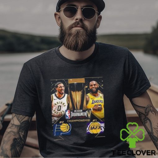 The Indiana Pacers And Los Angeles Lakers Meet In The First Ever NBA In Season Tournament Championship Finals Classic T Shirt