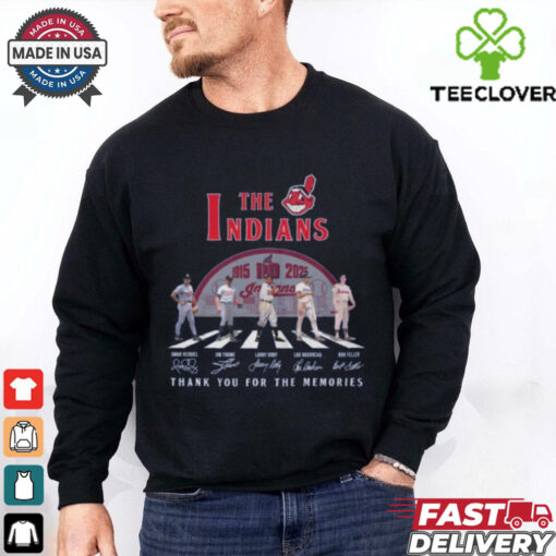 The Indians 110th Anniversary 1915 – 2025 Thank You For The Memories T Shirt