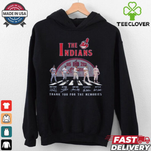 The Indians 110th Anniversary 1915 – 2025 Thank You For The Memories T Shirt