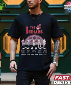 The Indians Abbey Road 130 Years Of 1894 2024 Thank You For The Memories Signatures Shirt