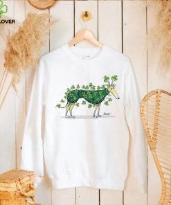 The Ireland one dog and clovers shirt