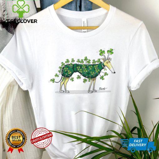 The Ireland one dog and clovers shirt