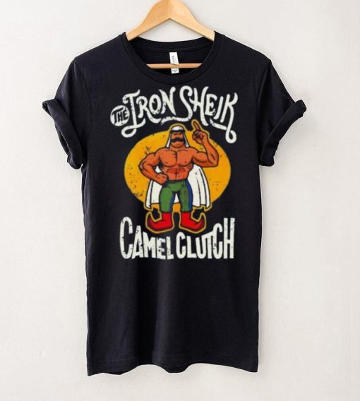 The Iron Sheik Camel Clutch T Shirt, Wrestling Shirt, WWF WWE Tee
