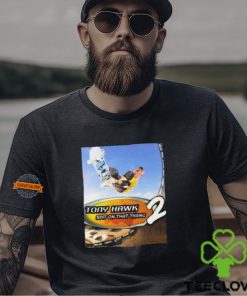 The Irony Closet Hawk Tuah Pro Skater Tony Hawk Spit On That Thang 2 Shirt