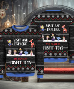 The Island of Misfit Toys Rudolph Christmas Sweater