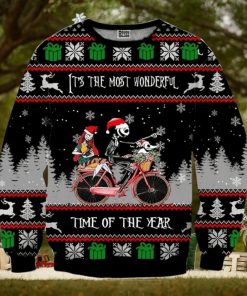 The JACK SKELLINGTON 3D UGLY THICKEN SWEATERS